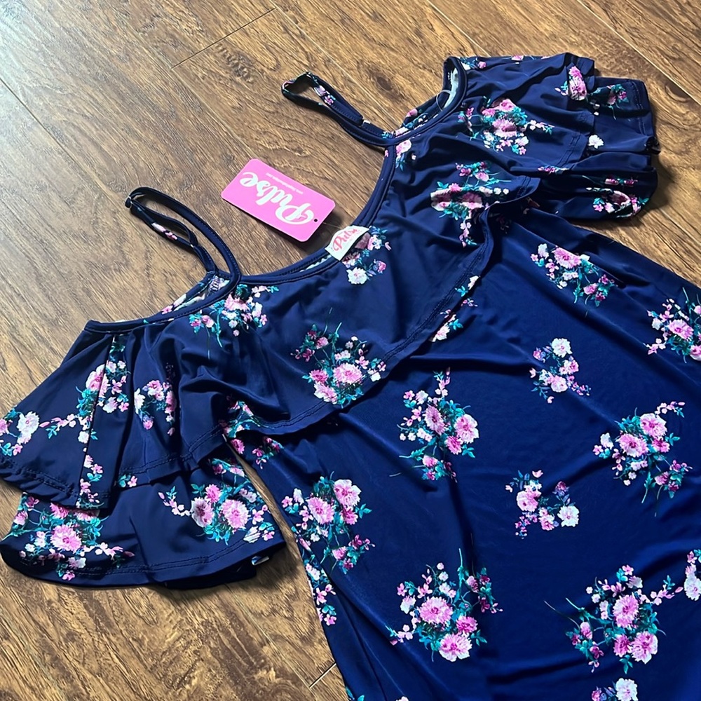 Floral Spaghetti Strap Tank